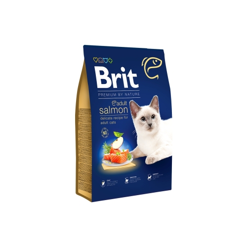Brit Premium kassitoit lõhega 300 g