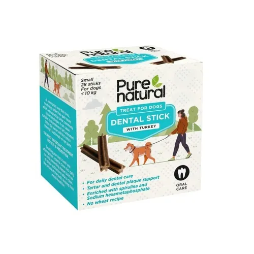 Purenatural koera maius Dental, S, 28 tk