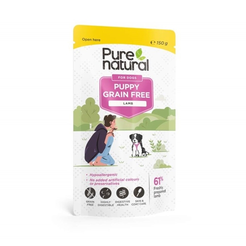 Purenatural kutsika einekotike, lammas, teraviljavaba 150 g