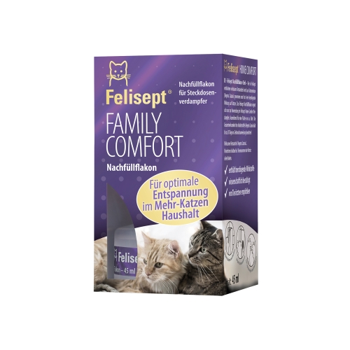 Felisept Family Comfort kassi difuusori täitepudel 45 ml