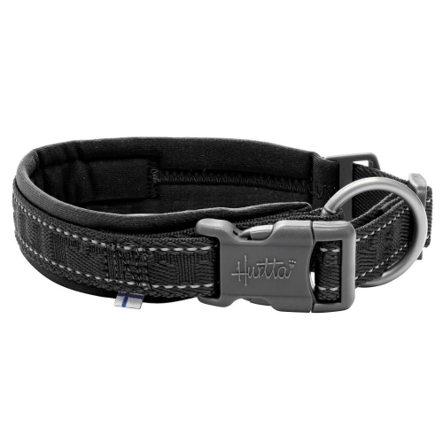 Hurtta Casual Eco kaelarihm 40-50 cm, must