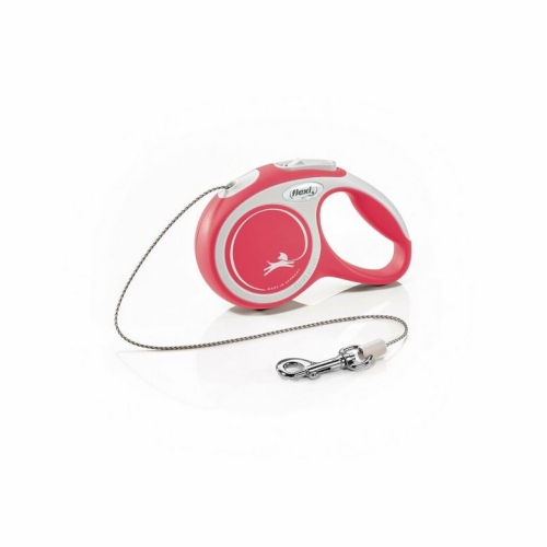 Flexi New Comfort nöörrihm, XS/3 m, punane