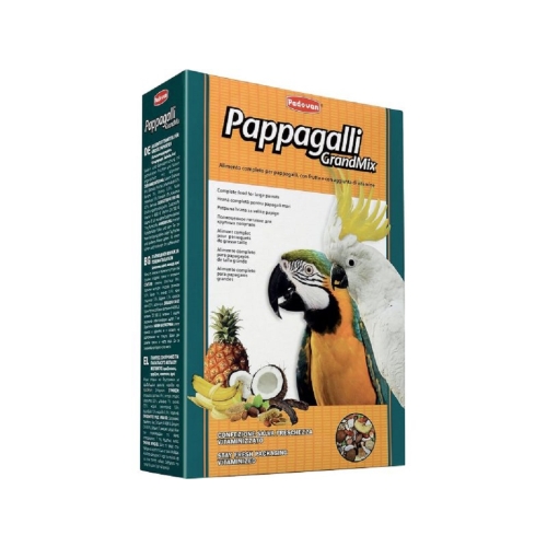 Padovan GrandMix Pappagalli täistoit suurele papagoile 600 g