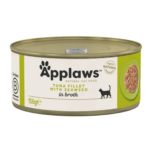 Applaws kassikonserv, tuunikala/vetikas, 70 g
