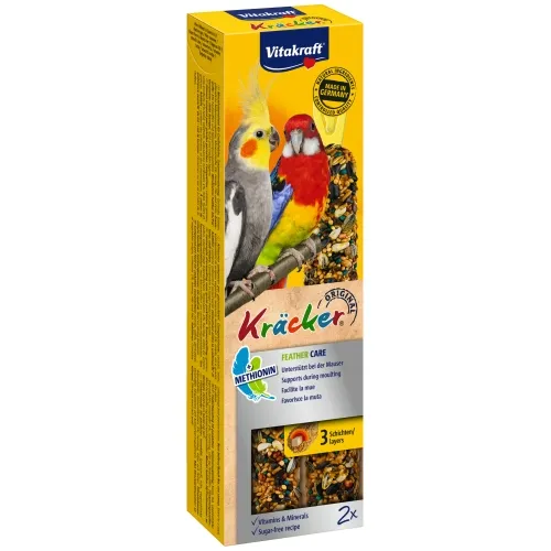 Vitakraft Kräcker Feather Care papagoide maius 2 tk