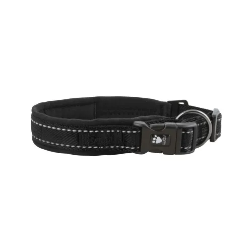 Hurtta Casual koerte kaelarihm, 25-35 cm, must