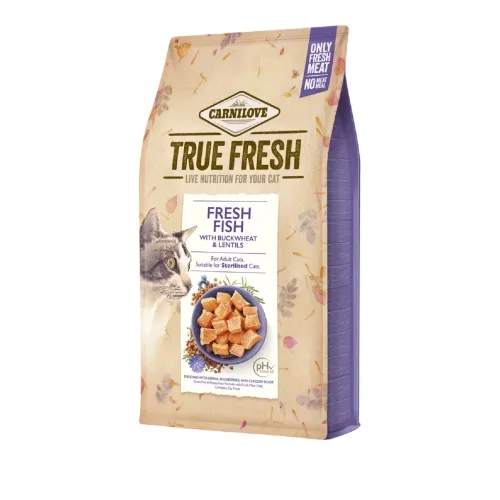 Carnilove True Fresh kassi kuivtoit, kala, 340 g