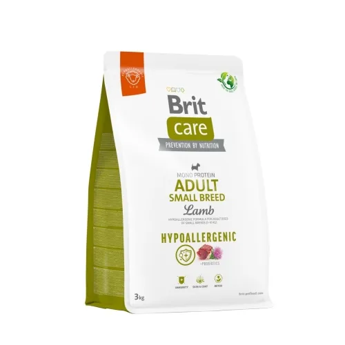 Brit Care täissööt väikest tõugu koerale, lamba ja riisiga 3 kg