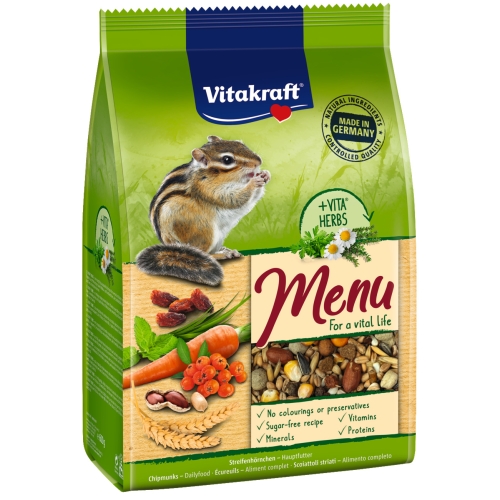 Vitakraft oravate täissööt Menu Vital, 600 g