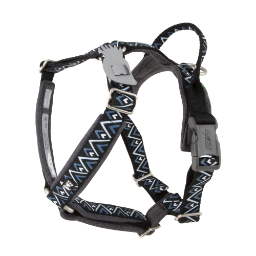 Hurtta Razzle-Dazzle Y-traksid 45-55 cm, must