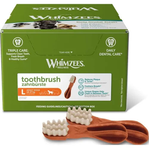 Whimzees koera närimispulk, hambahari, L, 30 tk