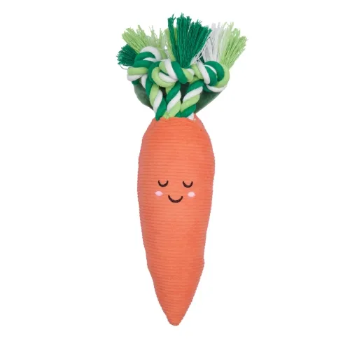 Little & Bigger koera mänguasi, Food Market porgand, 28 x 8 x 6 cm