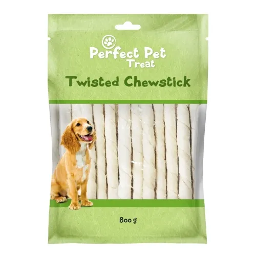 Perfect Pet Twisted koera närimispulk, 50 tk, 800 g