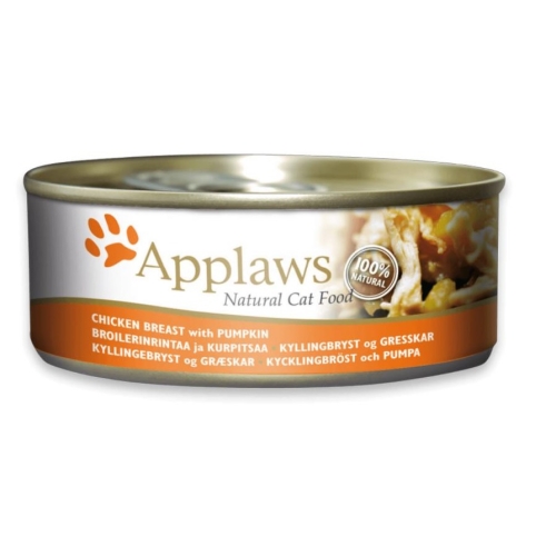 Applaws konserv kassidele, kana ja kõrvitsaga, 70 g