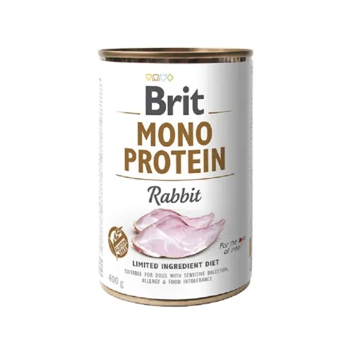 Brit Care Mono Protein koera konserv, jänes, 400 g