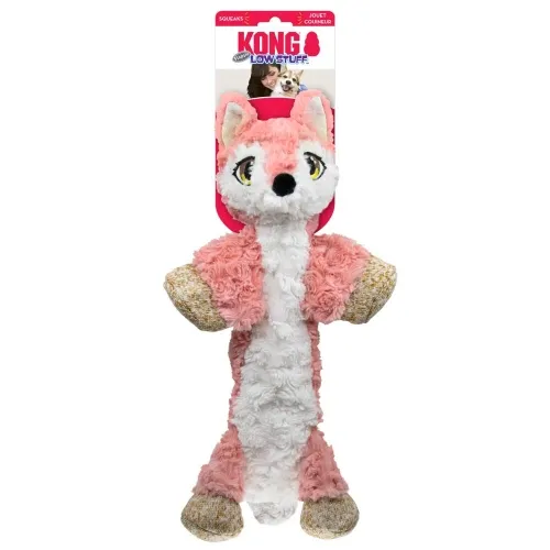 KONG Low Stuff Flopzie rebane, mänguasi koerale