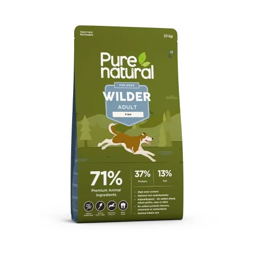 Purenatural Wilder koera kuivtoit, kala, 10 kg