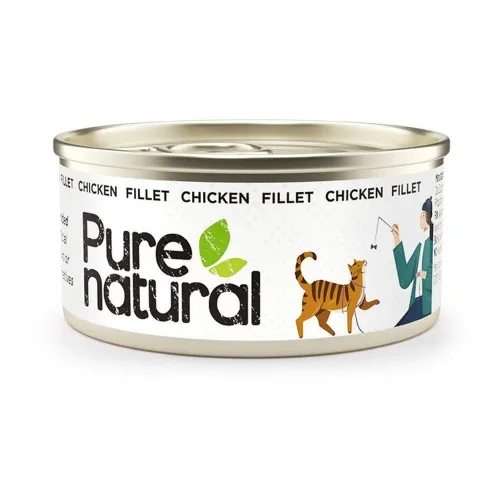 Purenatural kassi konserv, kana, 70 g