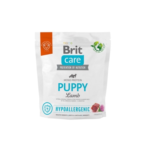 Brit Care Hypoallergenic kuivtoit kutsikatele lambalihaga, 1 kg