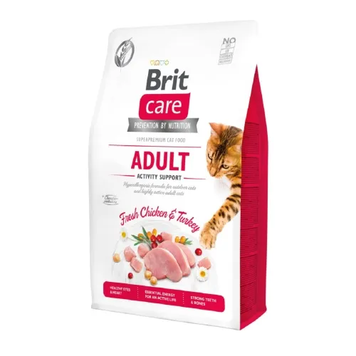 Brit Care Adult Activity Support kassi kuivtoit, 400 g