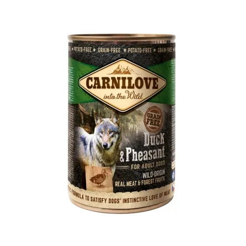 Carnilove koera konserv Wild Meat, part/faasan, 400 g