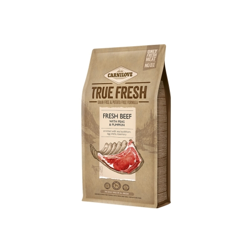 Carnilove True Fresh kuivtoit koertele veiselihaga, 1,4 kg