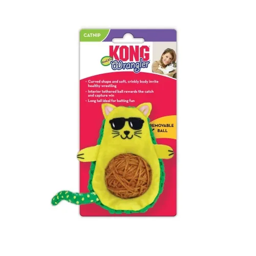 KONG Wrangler AvoCATo, mänguasi kassidele