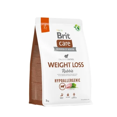 Brit Care Weight Loss koera kuivtoit, jänes, 3 kg