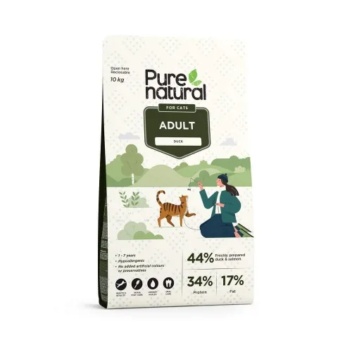Purenatural kassi kuivtoit, part, 10 kg
