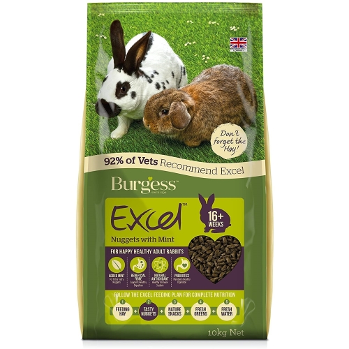 Burgess Excel küülikutoit Mint 10 kg