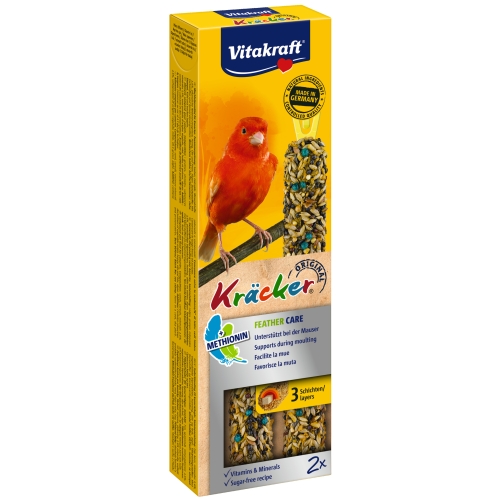 Vitakraft kanaarilindude maius Kräcker Feather Care, 2 tk
