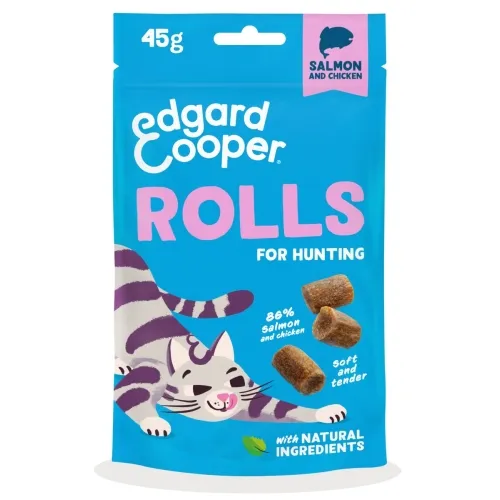 Edgard Cooper Rolls kassi maius, lõhe/kana, 45 g