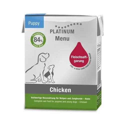 Platinum Menu konserv kutsikale, kanalihaga 375 g