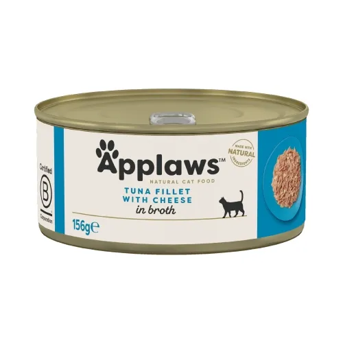 Applaws konserv kassidele, tuunikala ja juustuga, 156 g