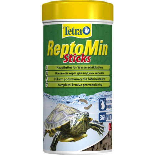 Tetra kilpkonna täissööt Reptomin Sticks 250 ml