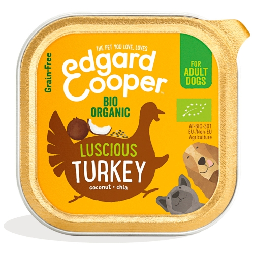 Edgard Cooper konserv koerale, orgaanilise kalkunilihaga 100 g
