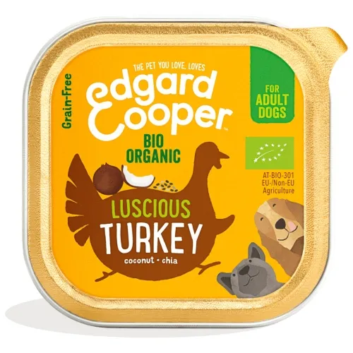 Edgard Cooper konserv koerale, orgaanilise kalkunilihaga 100 g