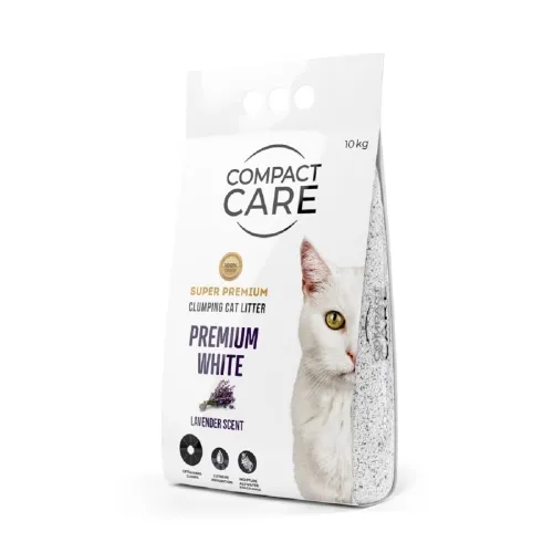 Compact Care Premium White lavendlilõhnaline kassiliiv, 10 kg