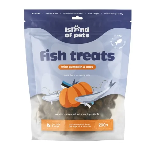 Island of Pets maius, kalamaius kõrvitsa ja kaeraga 80 g