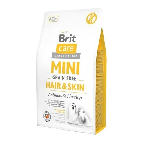 Brit Care Hair/Skin koeratoit väikest tõugu koertele 7 kg