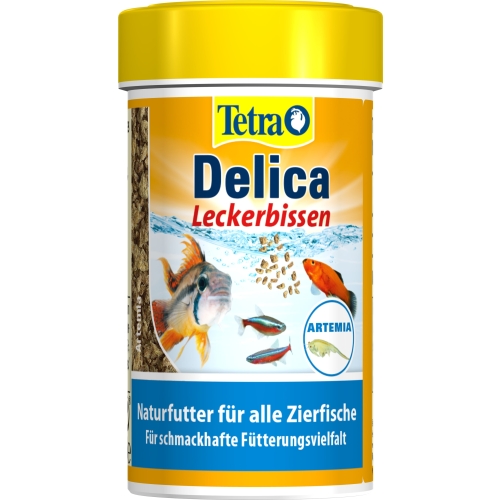 Tetra kalade täissööt Delica Brine Shrimps 100 ml