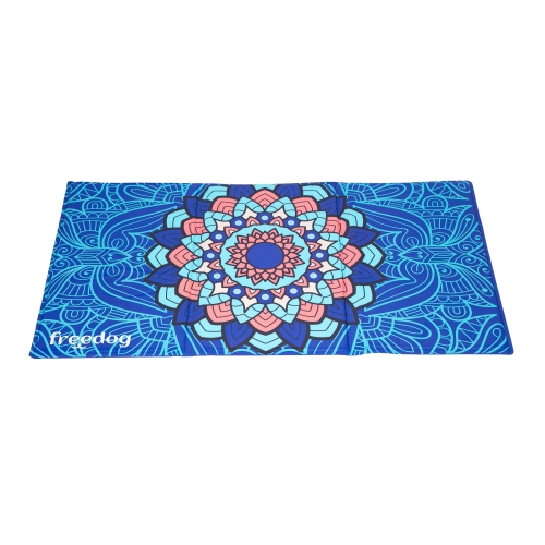 Freedog koera jahutusmatt Mandala 90 x 50 cm, sinine