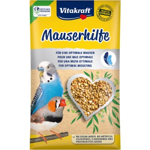 Vitakraft Moulting Aid viirpapagoide täiendsööt 20 g