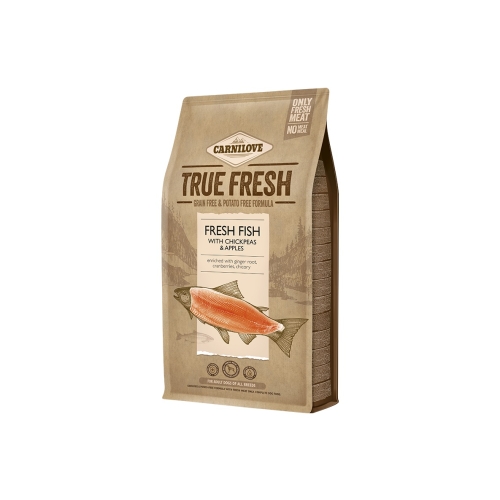 Carnilove True Fresh kuivtoit koertele kalaga, 11,4 kg