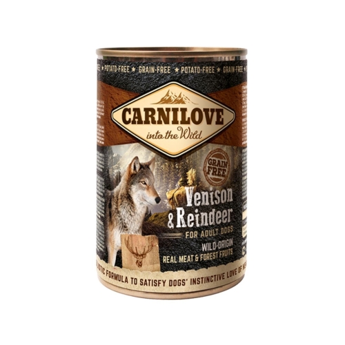 Carnilove koera konserv Wild Meat hirveliha ja põhjapõdraga 400 g