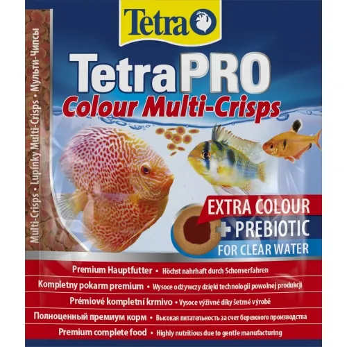 Tetra kalade täissööt Tetrapro Colour Multi-Crisps 12 g