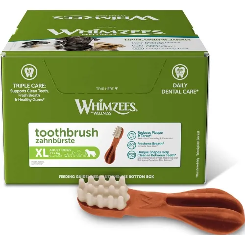 Whimzees koera närimispulk, hambahari, XL, 18 tk