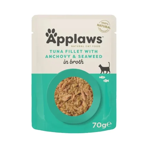 Applaws einekotike kassidele, tuunikala ja anšoovisega, 70 g