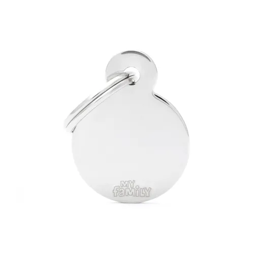 My Family Basic väike rõngas, messing, kroom