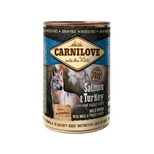 Carnilove koera konserv Wild Meat, lõhe/kalkun, 400 g
